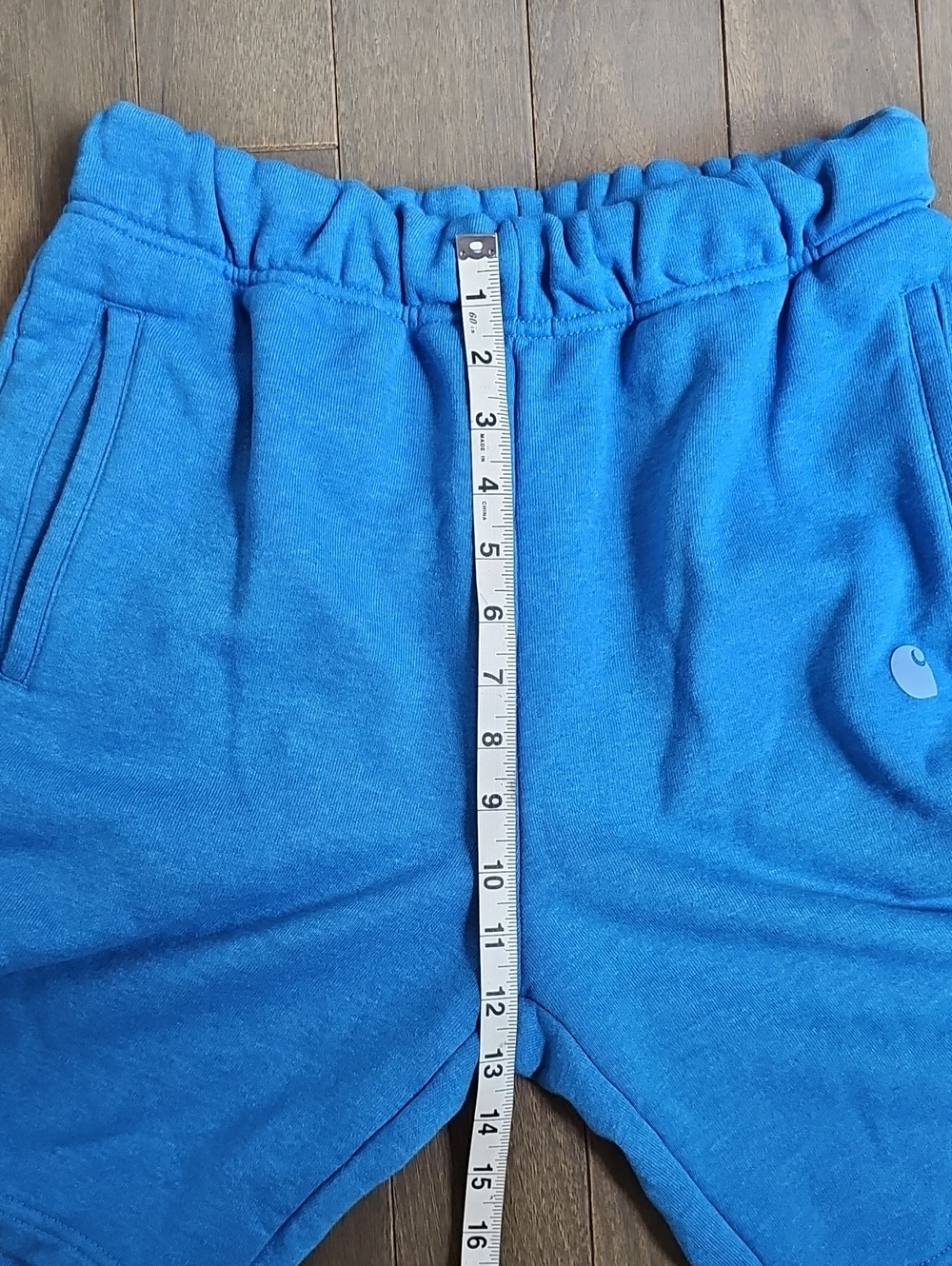 Men's Carhartt Relaxed Fit Midweight Fleece Shorts, Small, Blue - Picture 8 of 9